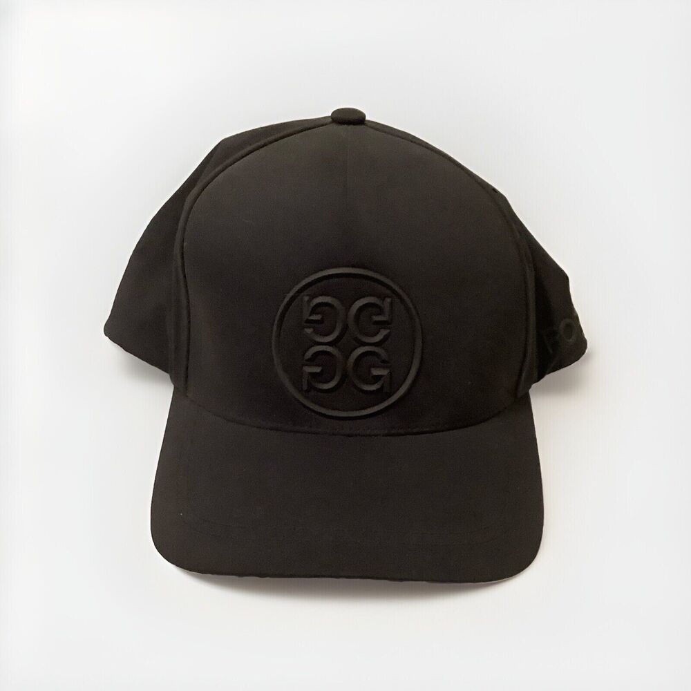 G/Fore Men's Circle G'S - Black Stretch Snapback Golf Hat